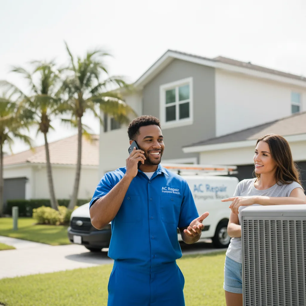 AC Repair Pompano Beach customer support in Central City